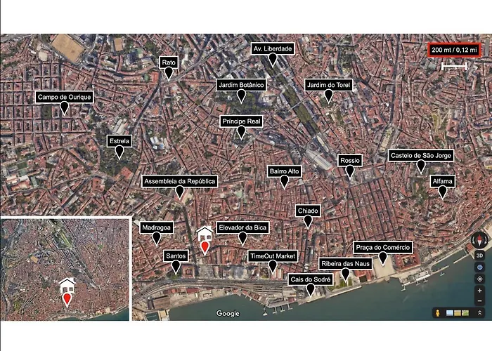 Luxury By Myplaceforyou, Very Quiet, Close To Time Out Market Διαμέρισμα *